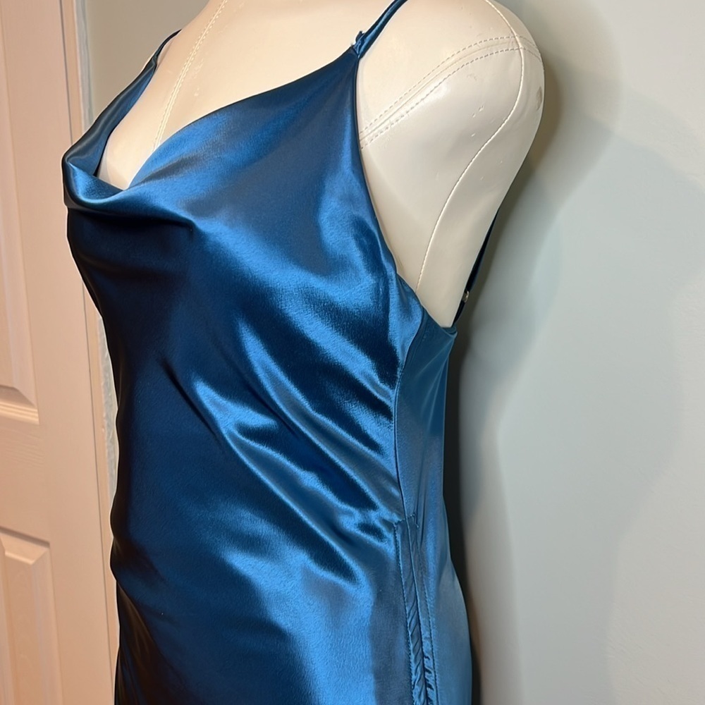 Women’s Blue Adjustable Dress - Picture 7 of 11